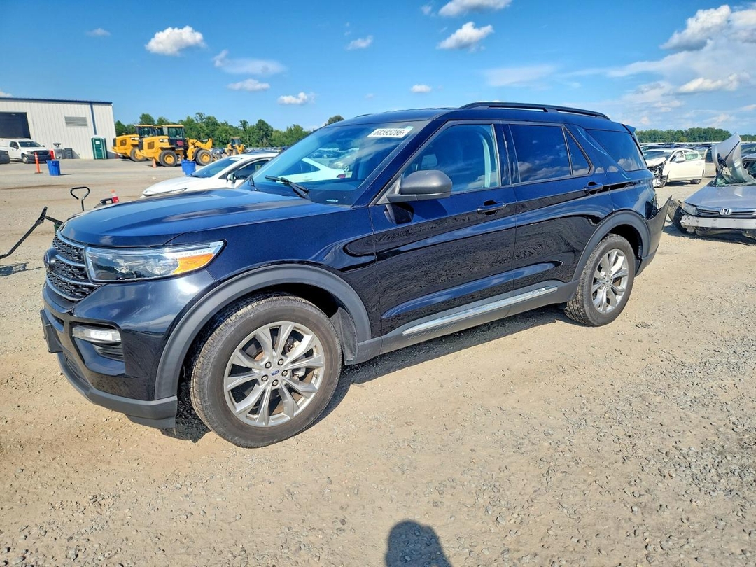 Vedere 2024 FORD EXPLORER XLT, unghi 1