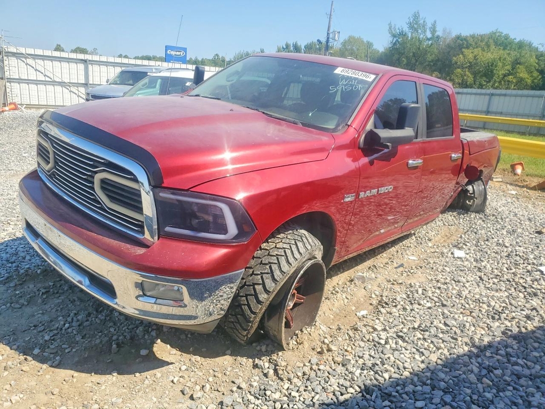 Vista de 2011 DODGE RAM 1500, ángulo 1