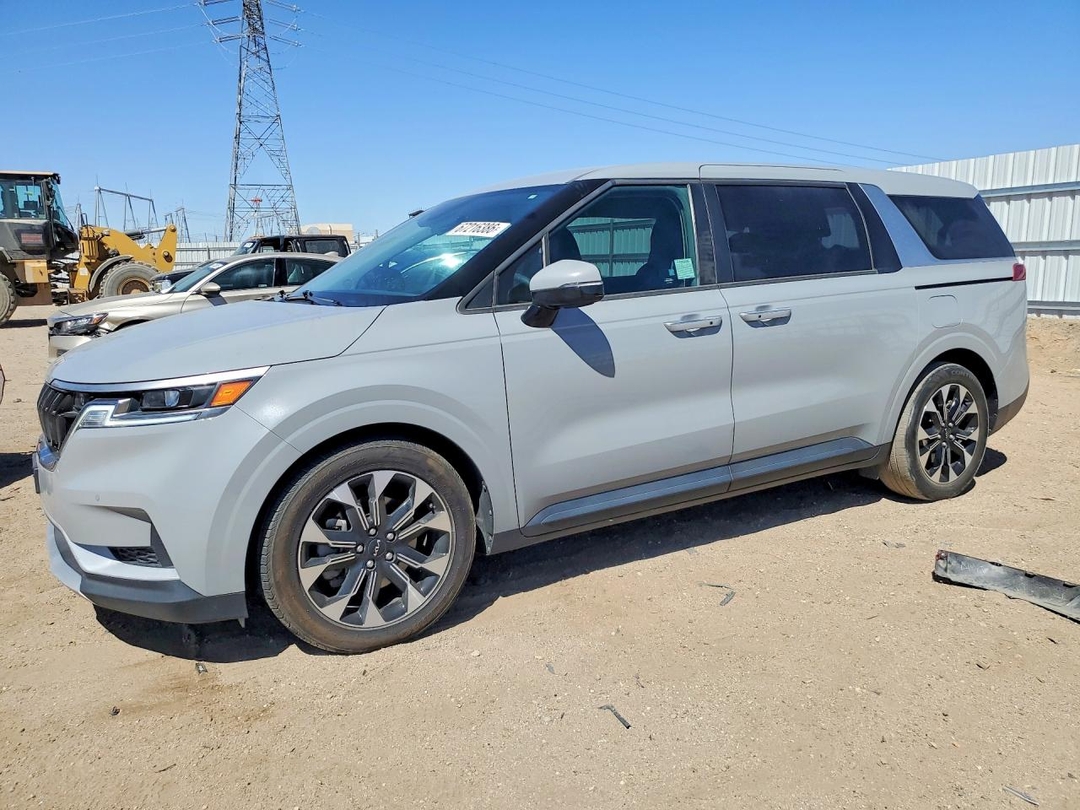 منظر 2024 KIA CARNIVAL EX، زاوية 1