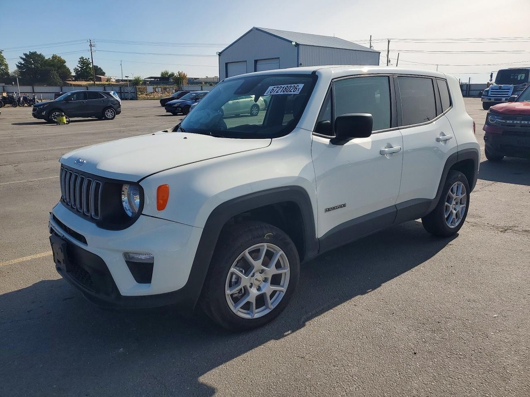 Vista de 2023 JEEP RENEGADE, ángulo 1