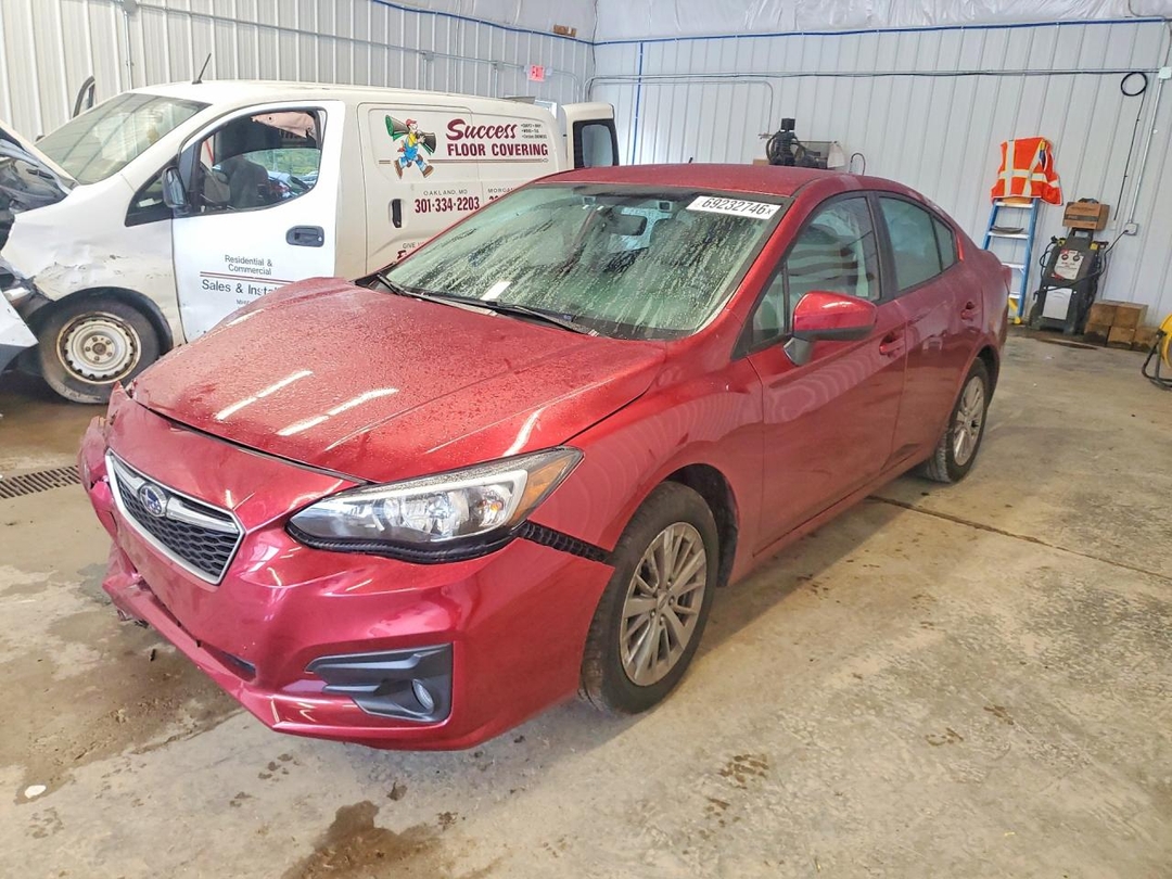 Vista de 2018 SUBARU IMPREZA PREMIUM PLUS, ángulo 1