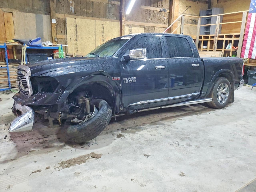 Vue de 2017 RAM 1500 LONGHORN, angle 1