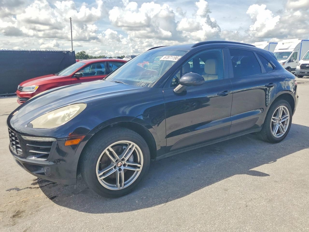 منظر 2017 PORSCHE MACAN، زاوية 1