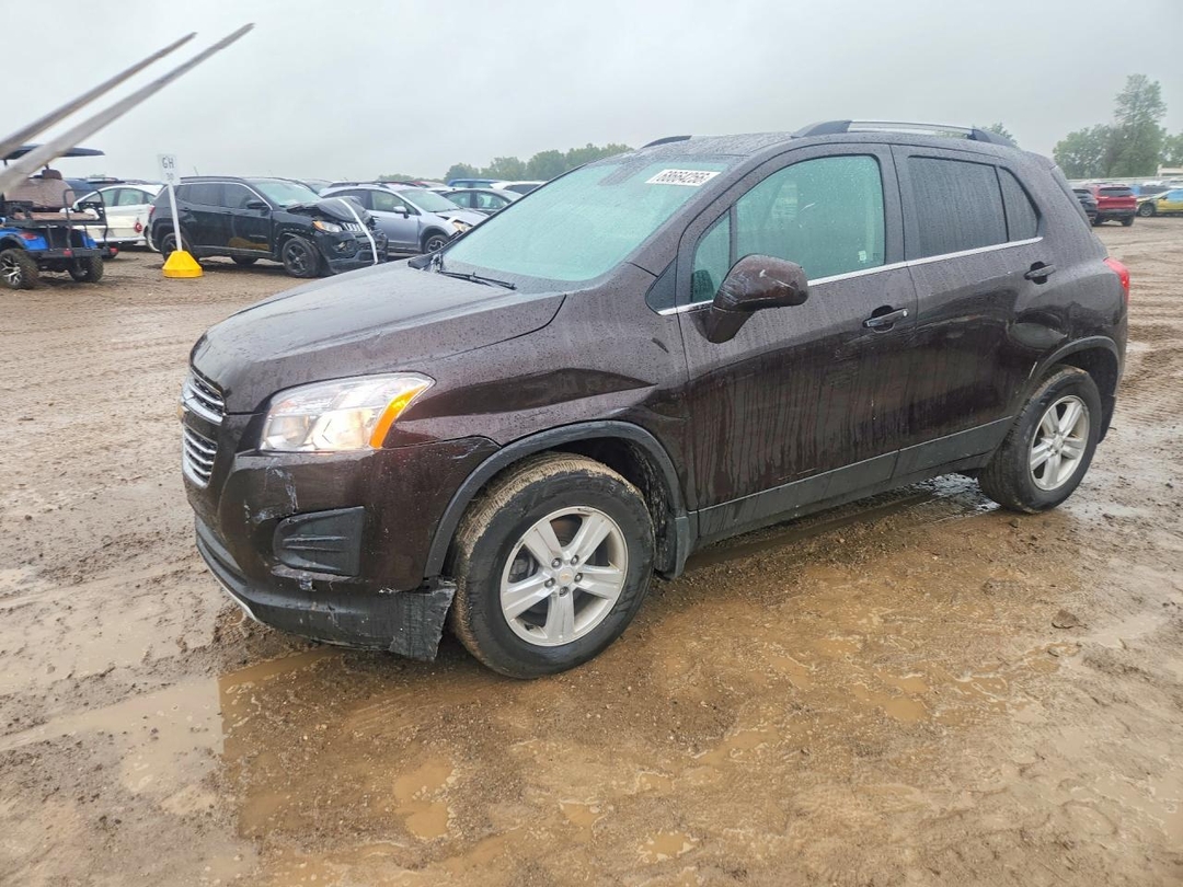 Vue de 2016 CHEVROLET TRAX 1LT, angle 1