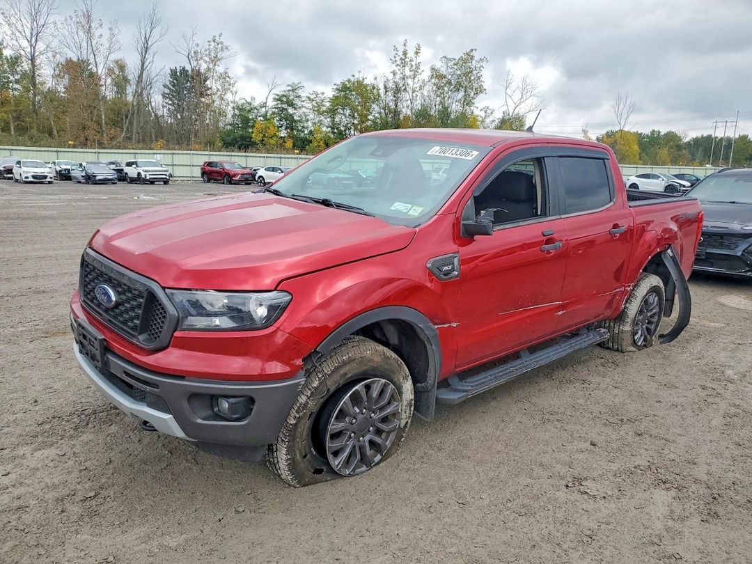 Vista de 2021 FORD RANGER XL, ángulo 1