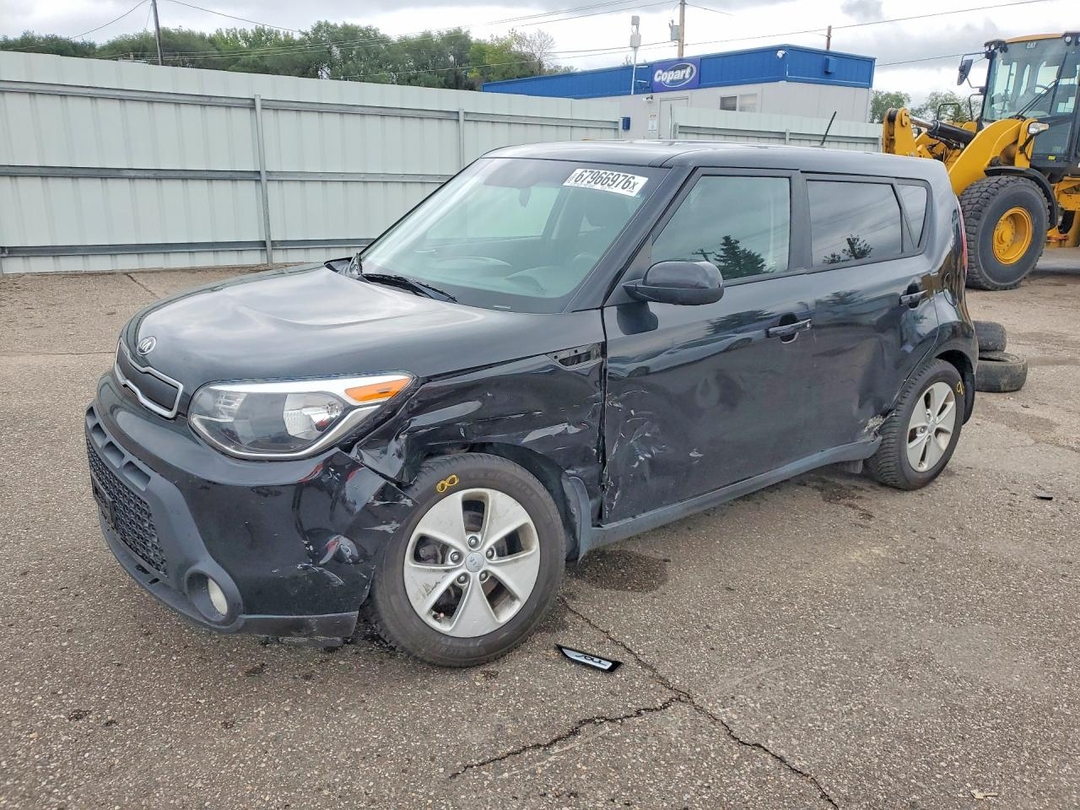 Vue de 2015 KIA SOUL BASE, angle 1
