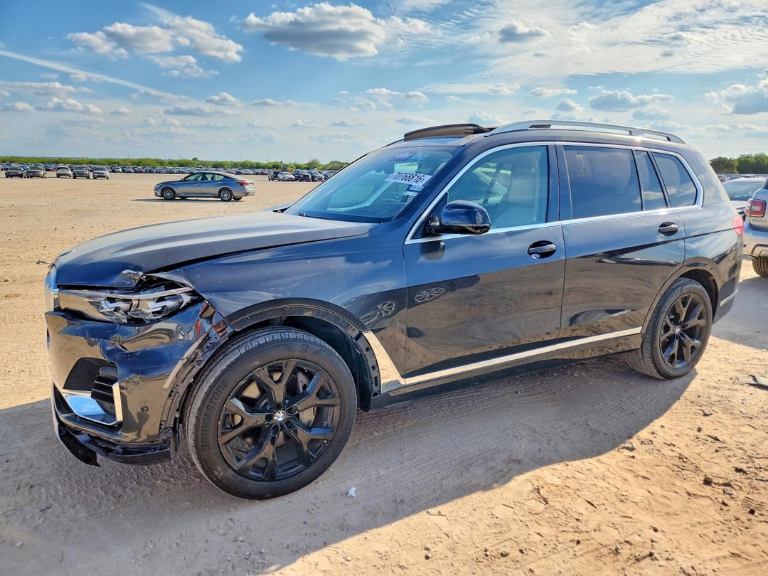 منظر 2019 BMW X7 XDRIVE50I، زاوية 1