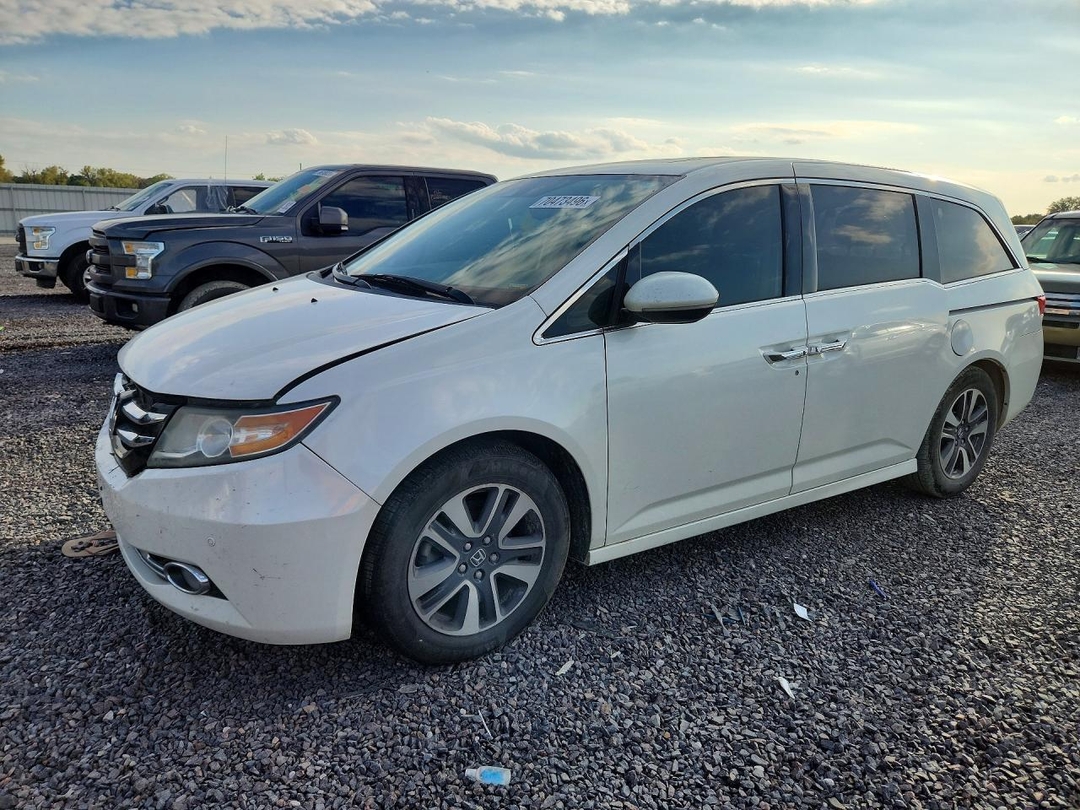 Vue de 2014 HONDA ODYSSEY TOURING, angle 1