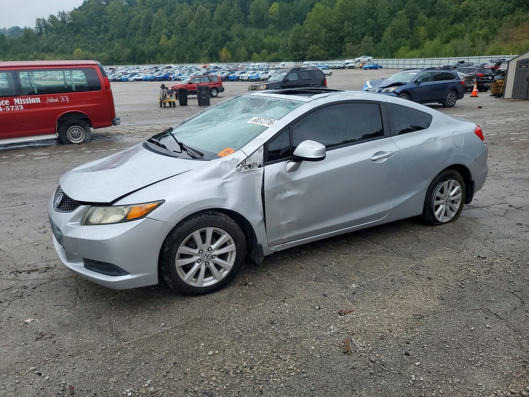 Vue de 2012 HONDA CIVIC EX, angle 1