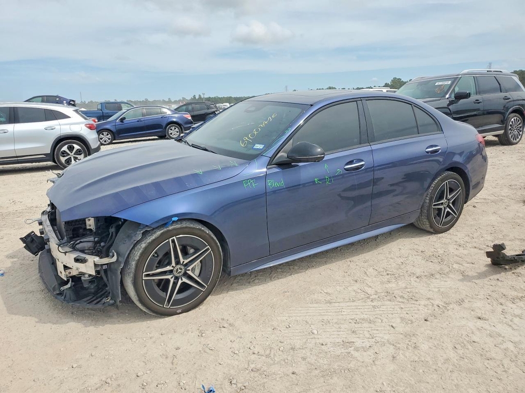 منظر 2024 MERCEDES-BENZ C 300، زاوية 1