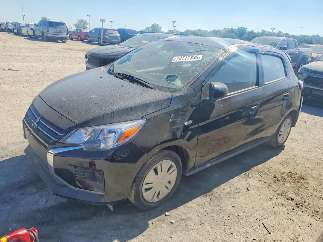 Вид 2024 MITSUBISHI MIRAGE ES, угол 1