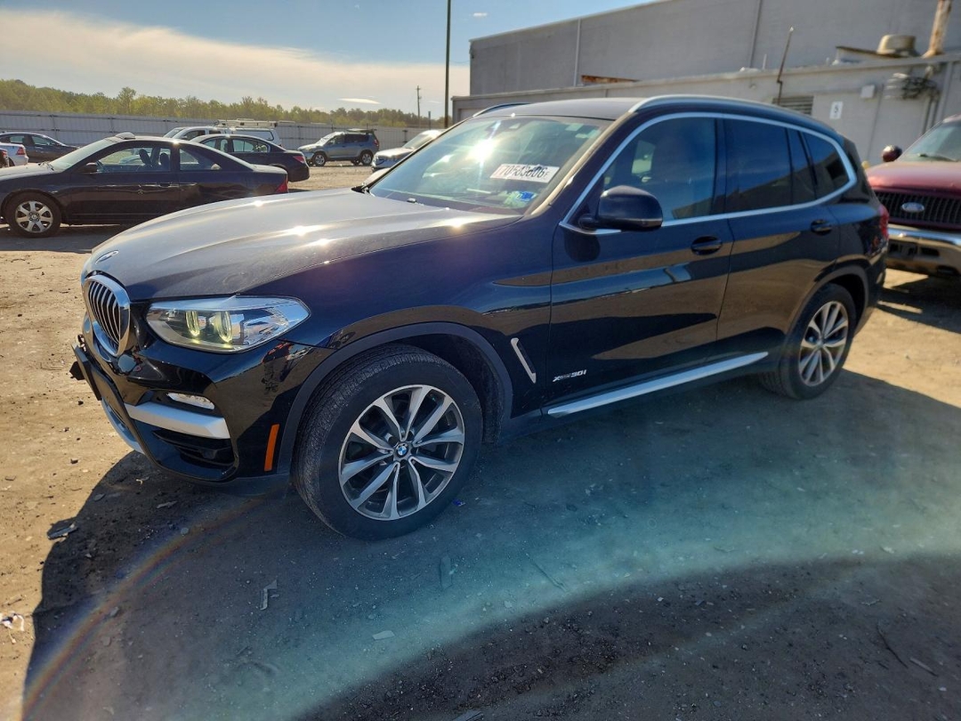 منظر 2018 BMW X3 XDRIVE30I، زاوية 1