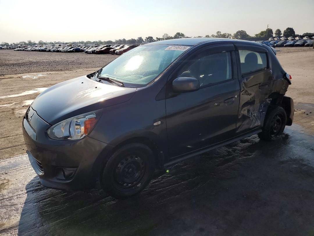 Vedere 2015 MITSUBISHI MIRAGE DE, unghi 1