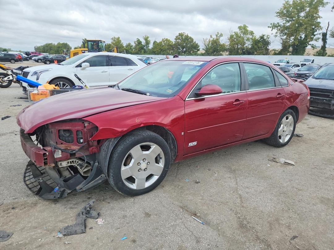 Вид 2008 CHEVROLET IMPALA SUPER SPORT, угол 1