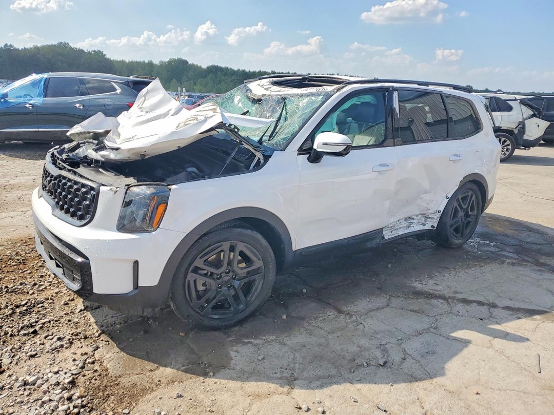 Вид 2025 KIA TELLURIDE SX-PRESTIGE X-LINE, угол 1