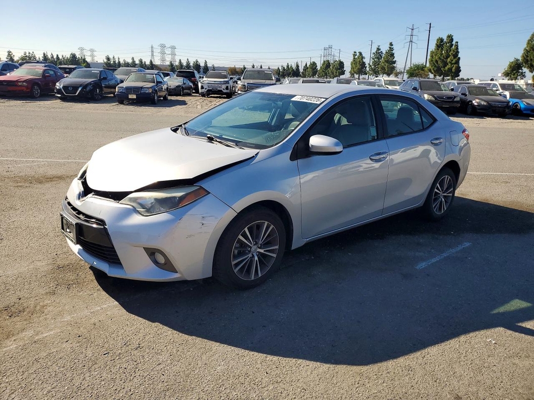 Vedere 2016 TOYOTA COROLLA LE PLUS, unghi 1