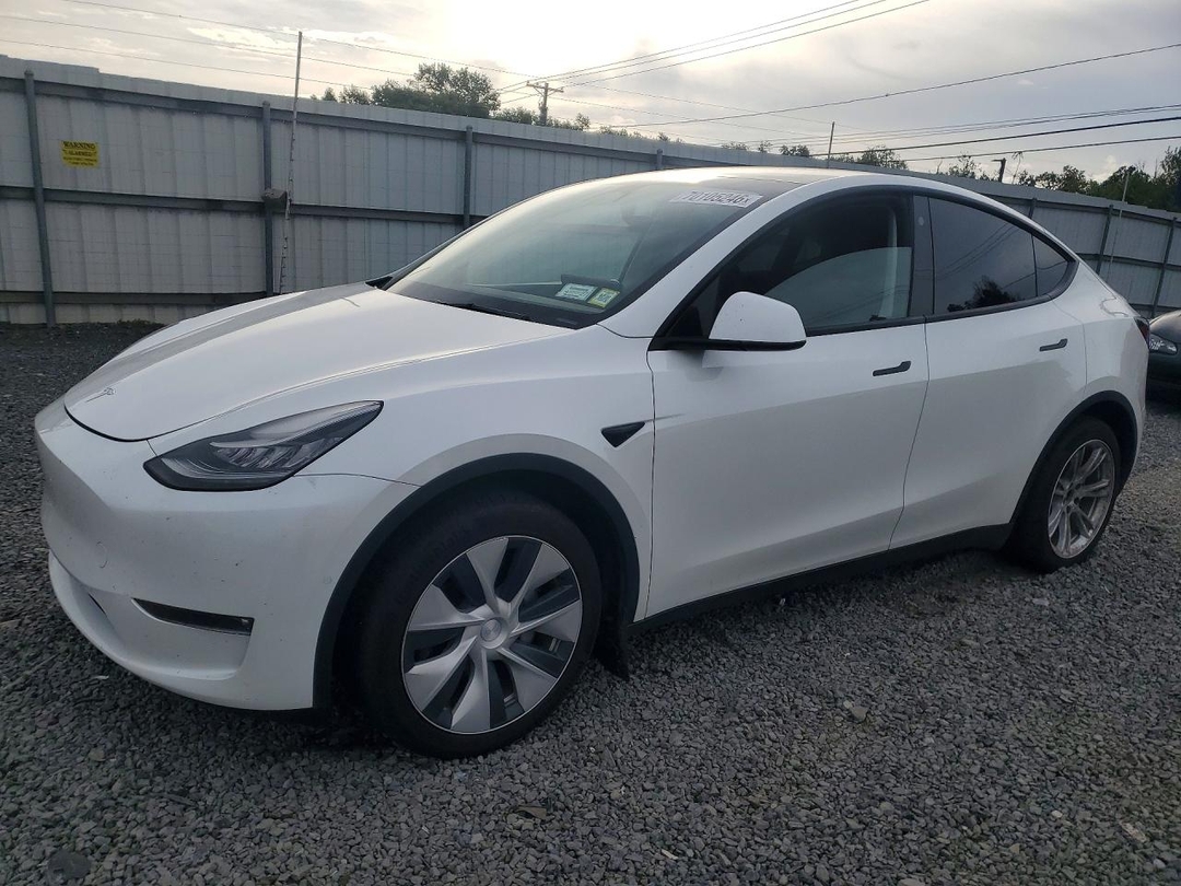 منظر 2021 TESLA MODEL Y، زاوية 1