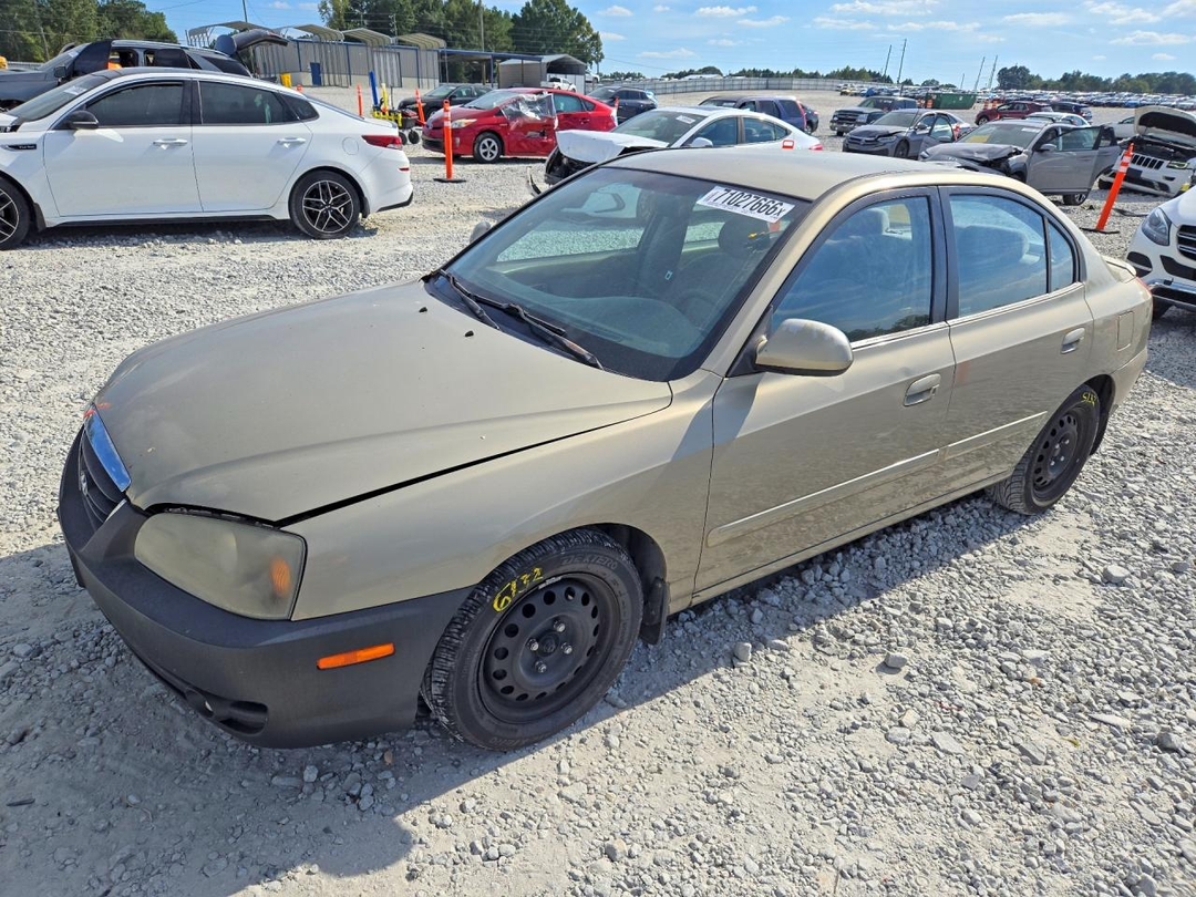 Вид 2006 HYUNDAI ELANTRA GLS, угол 1