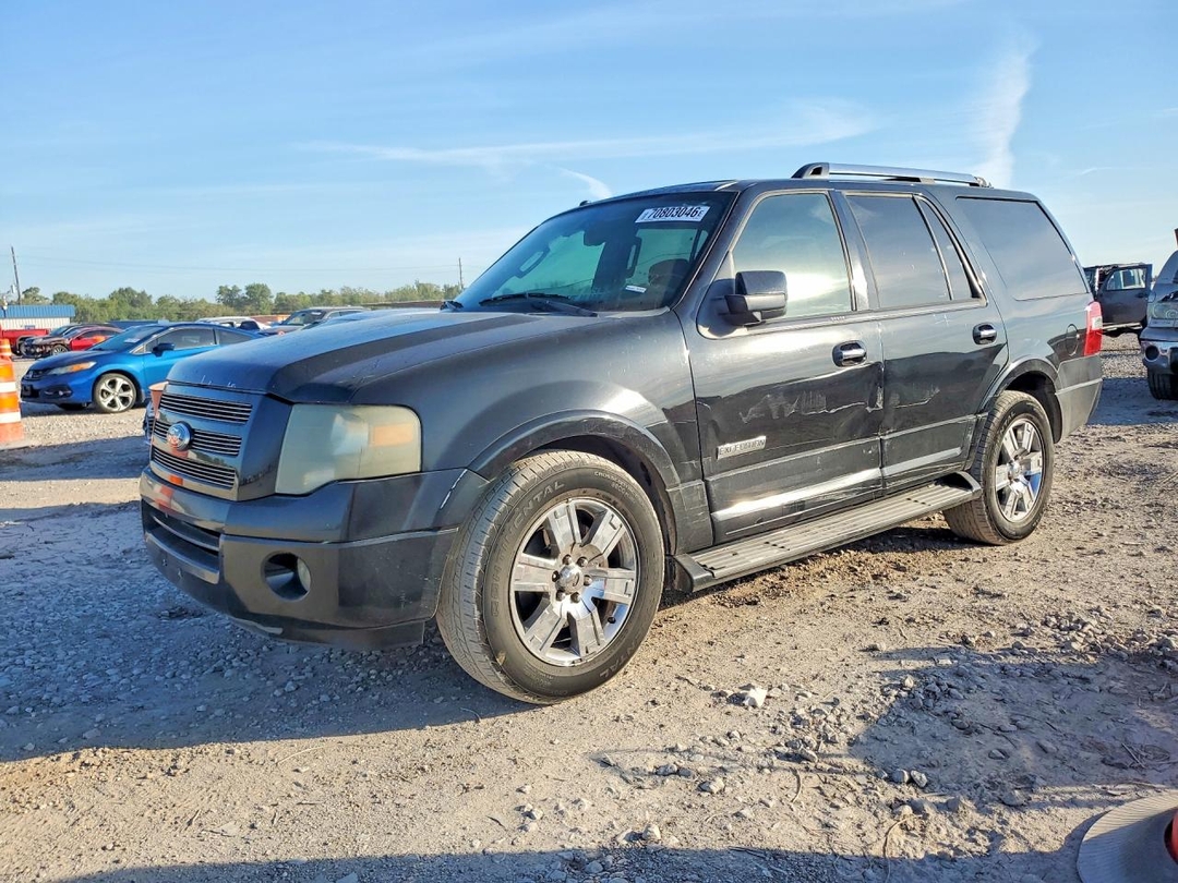 Vista de 2008 FORD EXPEDITION LIMITED, ángulo 1