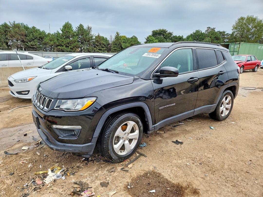 Vedere 2018 JEEP COMPASS LATITUDE, unghi 1