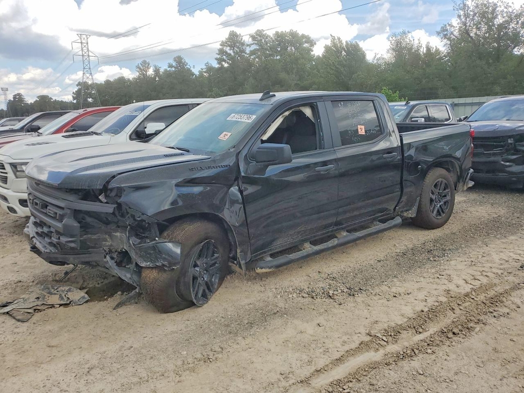 Vue de 2026 CHEVROLET SILVERADO C1500 CUSTOM, angle 1
