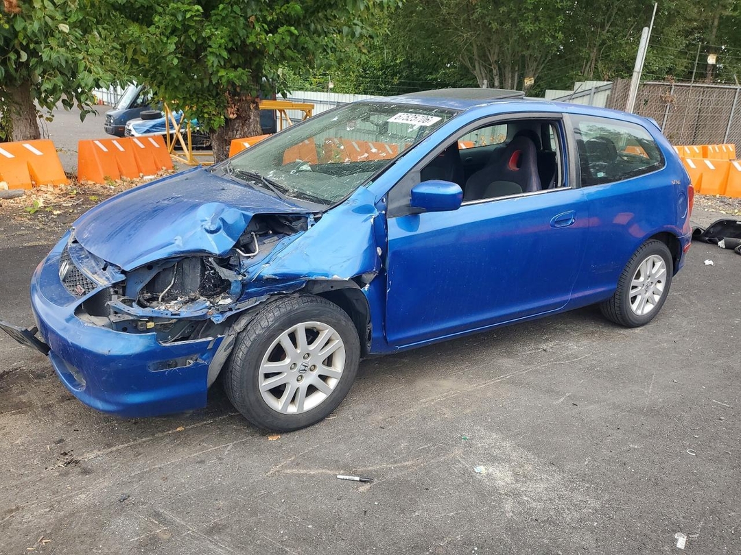Vue de 2003 HONDA CIVIC SI, angle 1