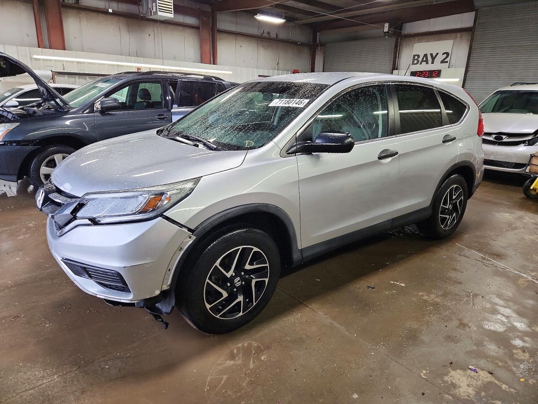 Вид 2016 HONDA CR-V SE, угол 1