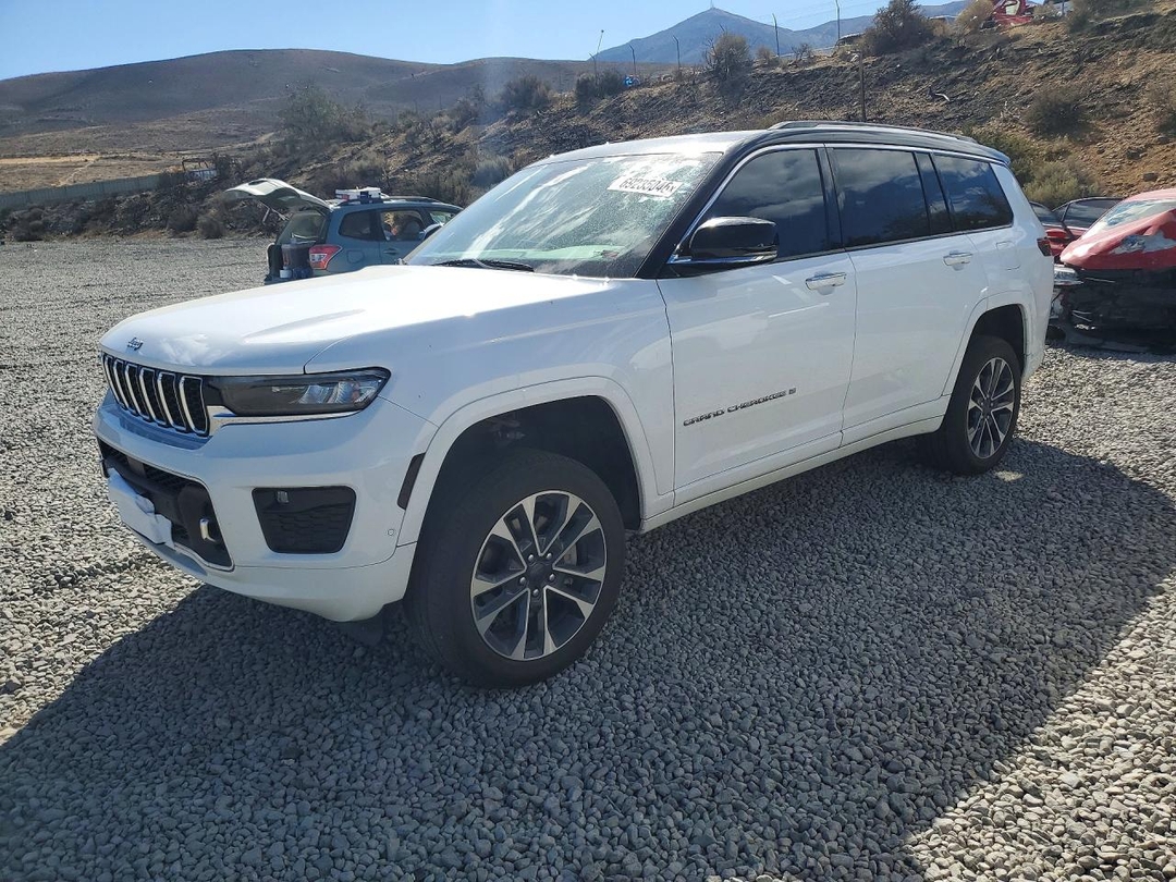 Vista de 2022 JEEP GRAND CHEROKEE L OVERLAND, ángulo 1