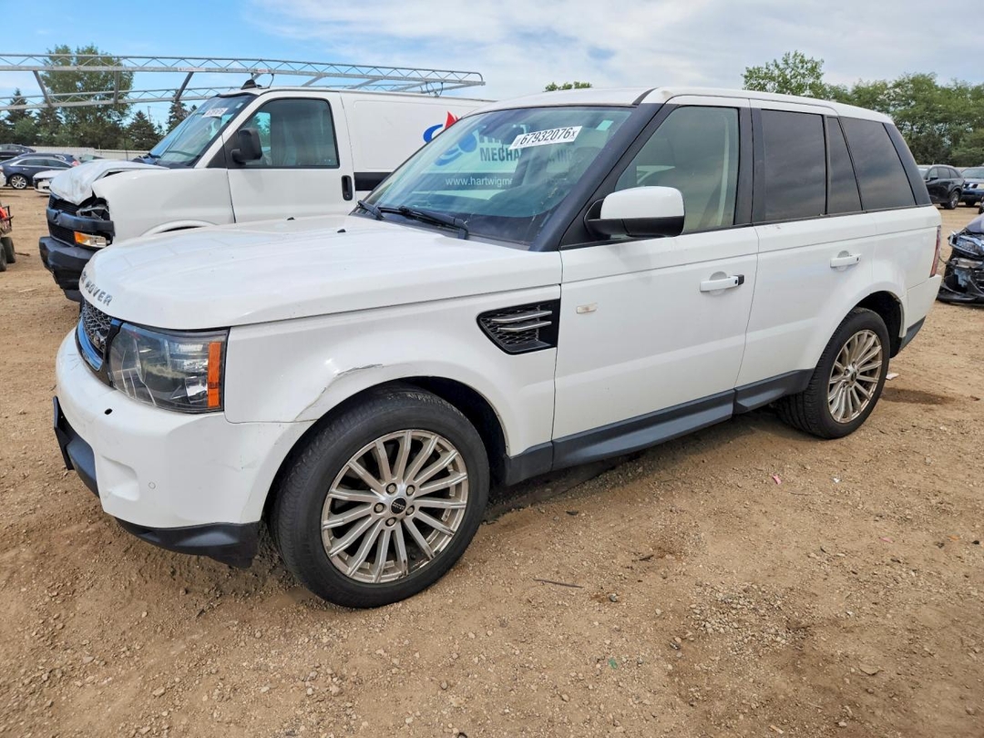 Вид 2012 LAND ROVER RANGE ROVER SPORT HSE, угол 1