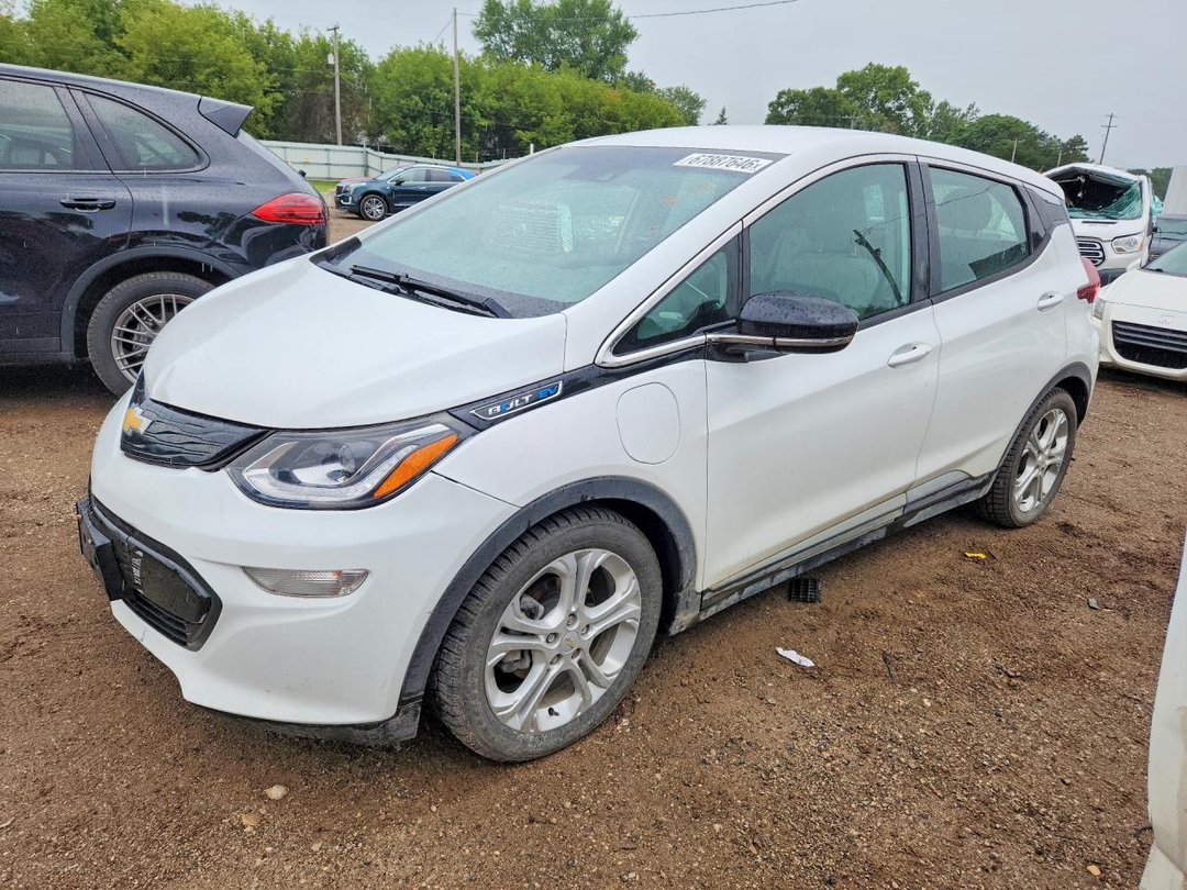 Вид 2021 CHEVROLET BOLT EV LT, угол 1