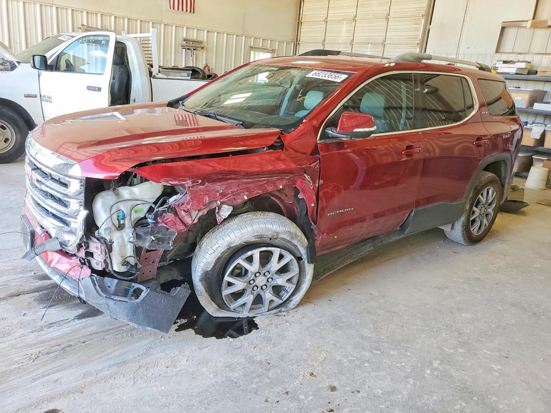 Вид 2020 GMC ACADIA SLT, угол 1