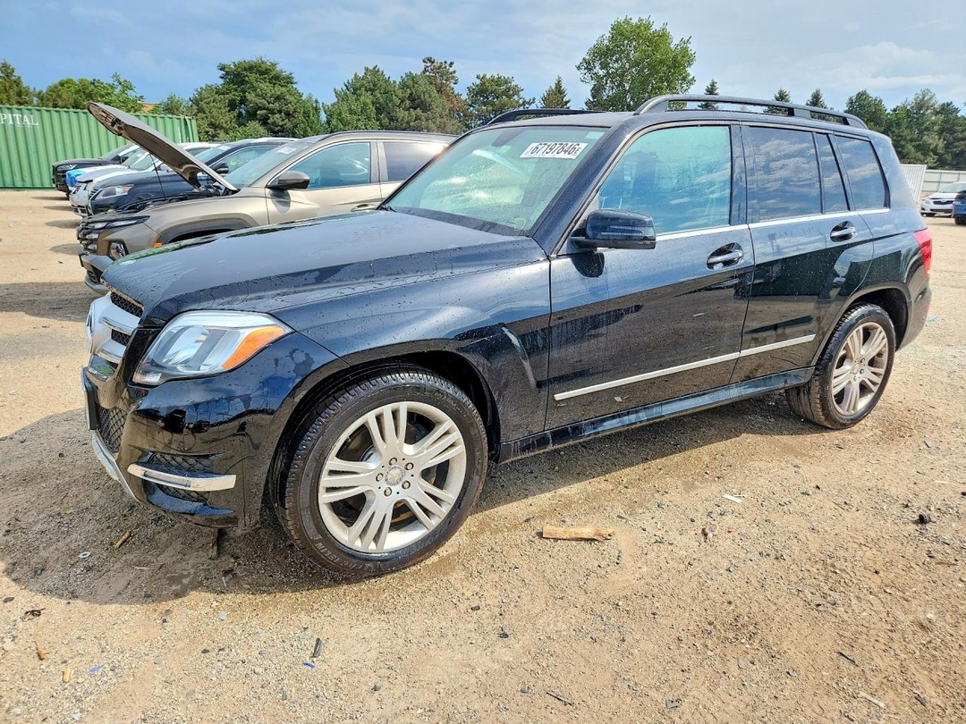 Vue de 2014 MERCEDES-BENZ GLK 350 4MATIC, angle 1