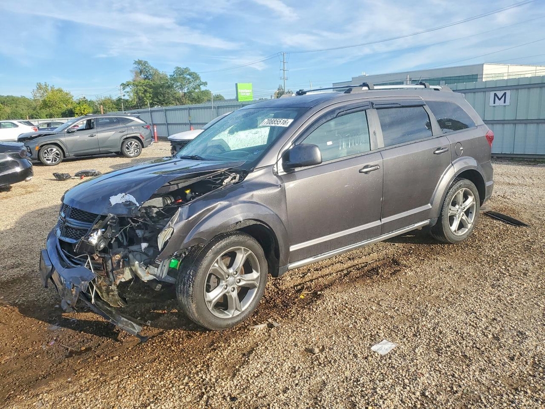 Vue de 2017 DODGE JOURNEY CROSSROAD, angle 1