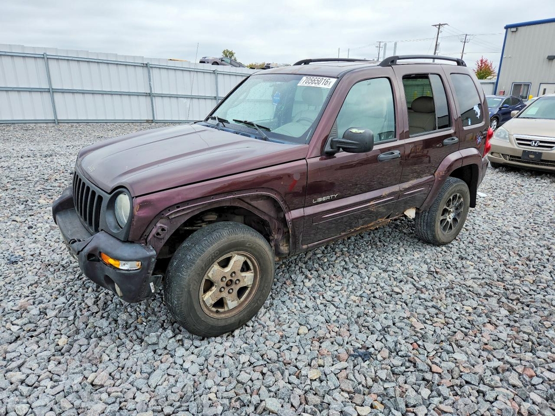 Вид 2004 JEEP LIBERTY LIMITED, угол 1