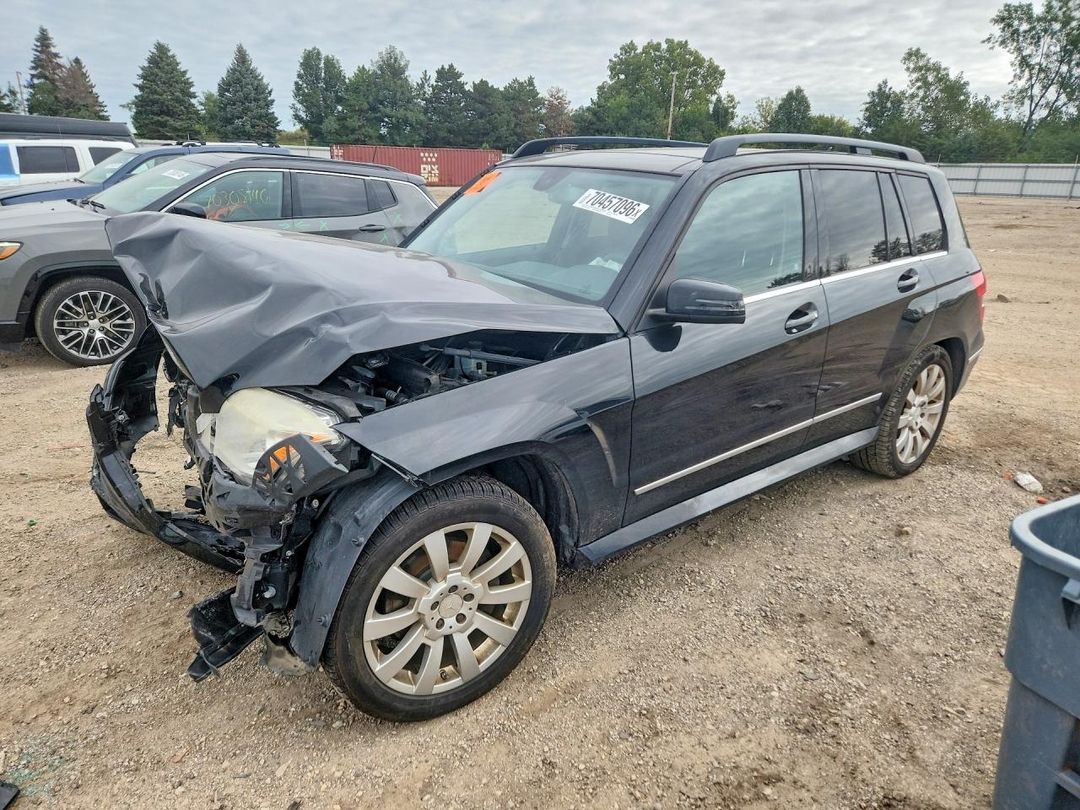 Vue de 2010 MERCEDES-BENZ GLK 350 4MATIC, angle 1
