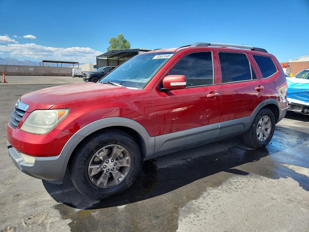 منظر 2009 KIA BORREGO LX، زاوية 1