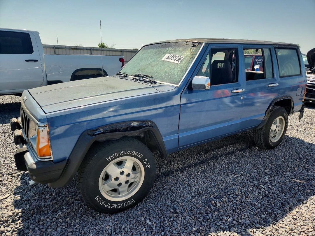 Вид 1988 JEEP CHEROKEE LAREDO, угол 1