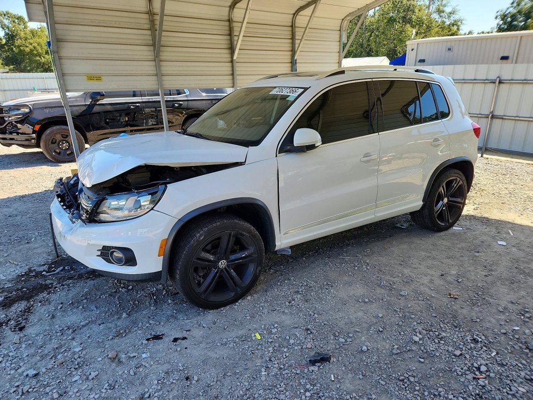 Вид 2014 VOLKSWAGEN TIGUAN S, угол 1
