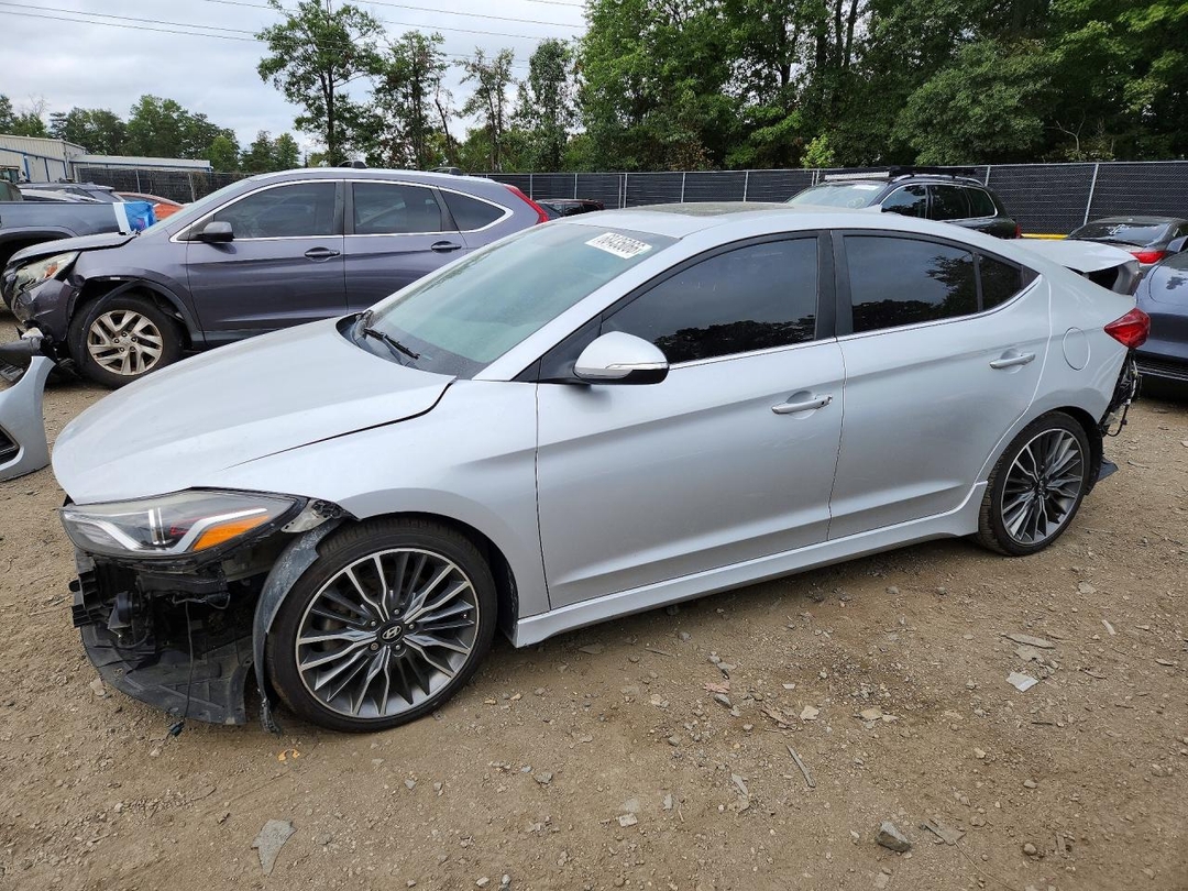 منظر 2018 HYUNDAI ELANTRA SPORT، زاوية 1
