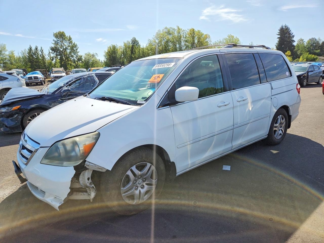 منظر 2007 HONDA ODYSSEY EXL، زاوية 1