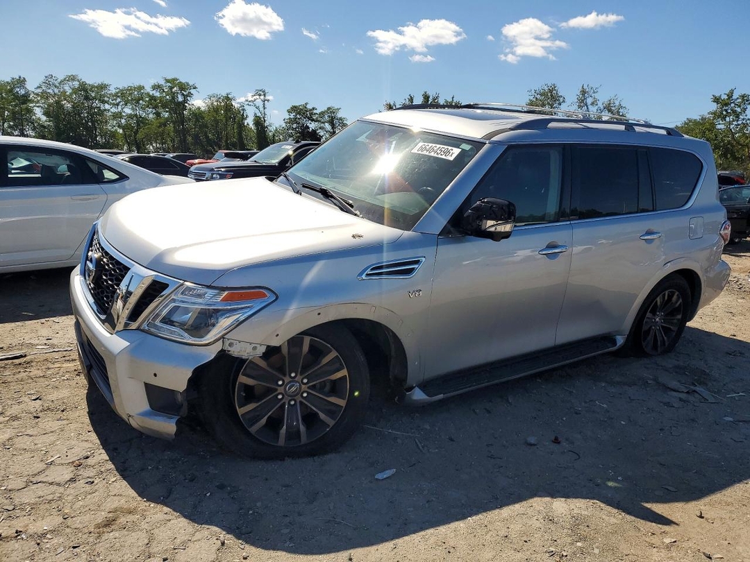 Vista de 2020 NISSAN ARMADA PLATINUM, ángulo 1