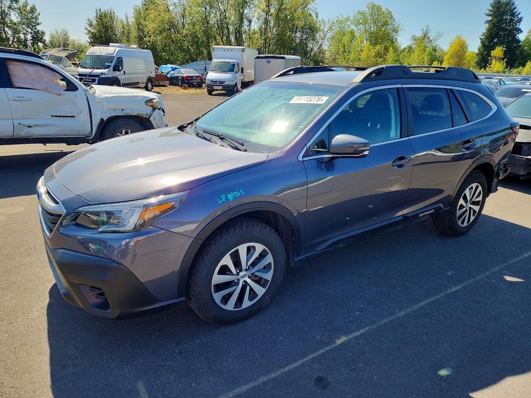 Вид 2022 SUBARU OUTBACK PREMIUM, угол 1
