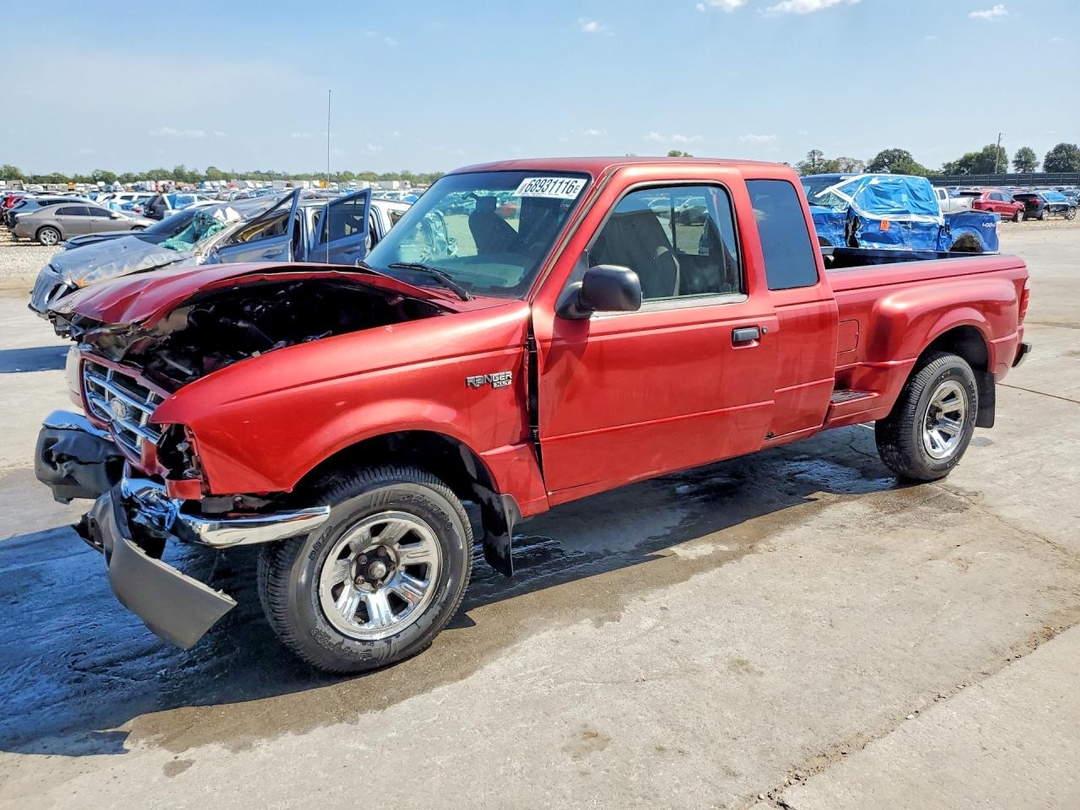 Вид 2001 FORD RANGER SUPER CAB, угол 1