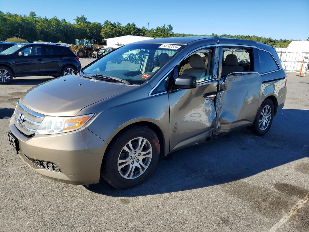 Vista de 2012 HONDA ODYSSEY EX, ángulo 1