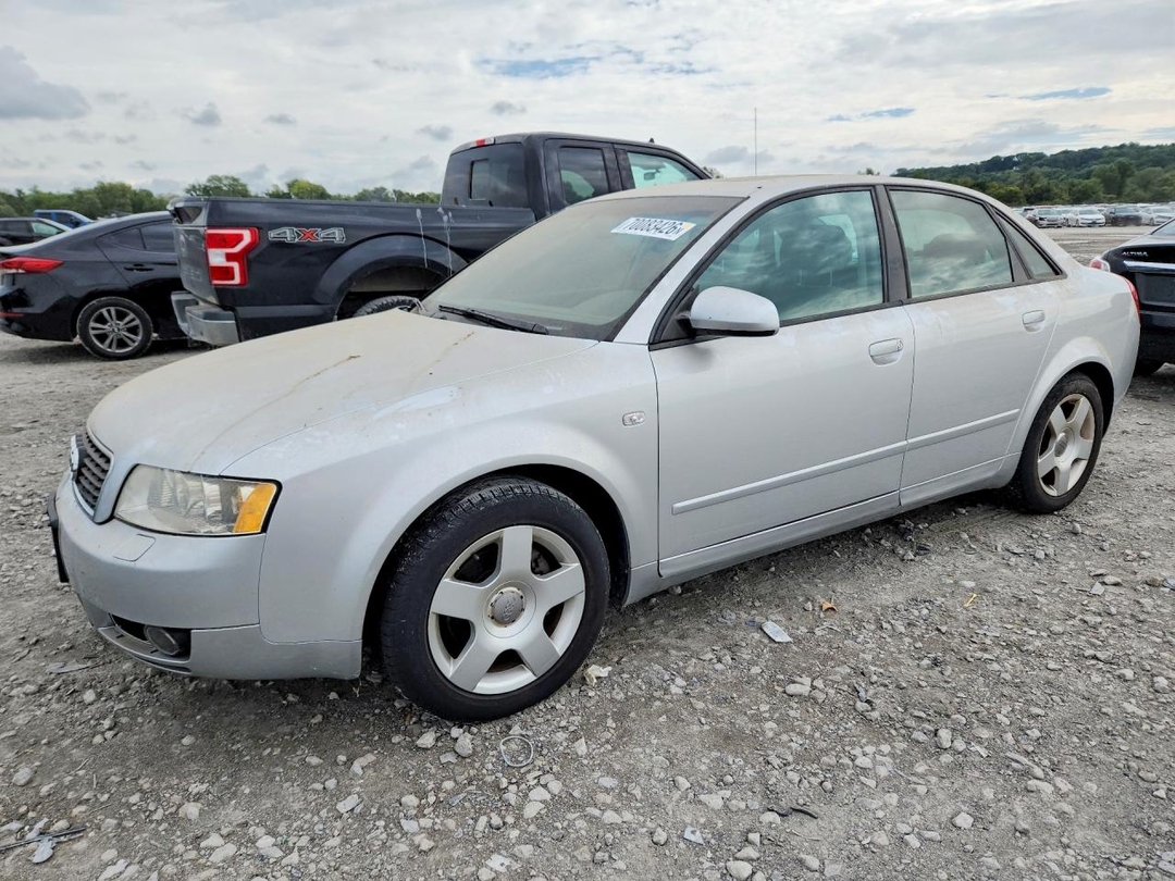 Вид 2005 AUDI A4 1.8T QUATTRO, угол 1