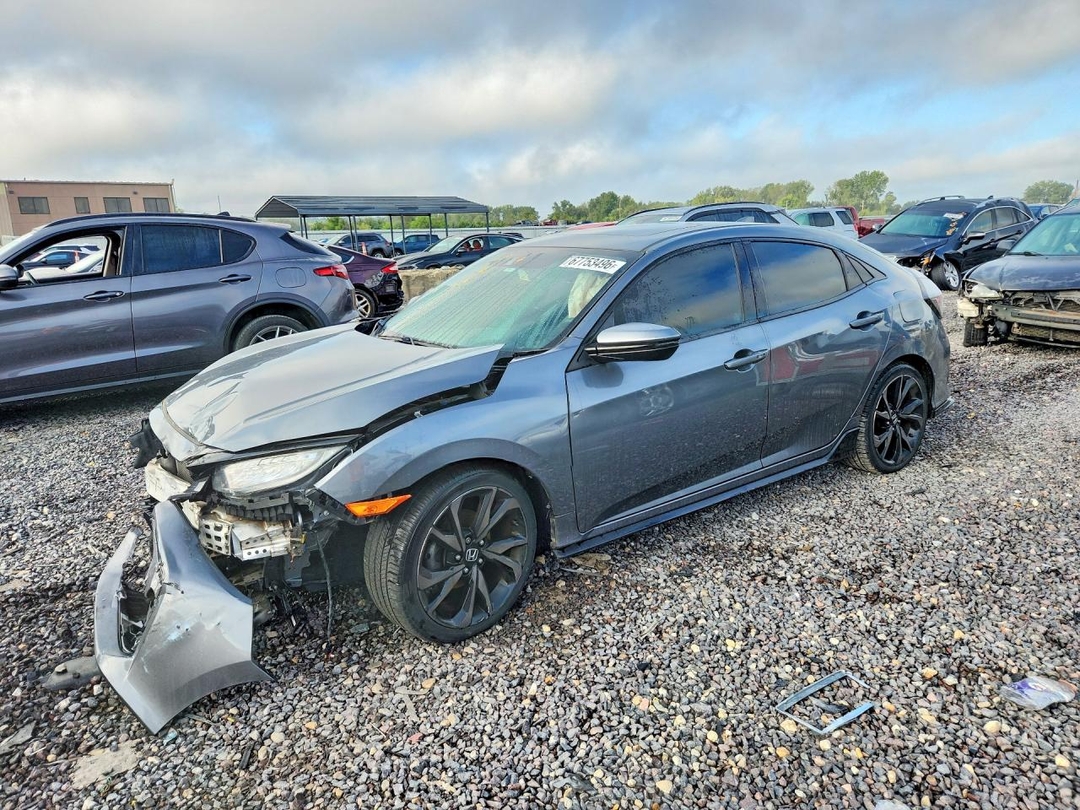 Vista de 2018 HONDA CIVIC SPORT TOURING, ángulo 1