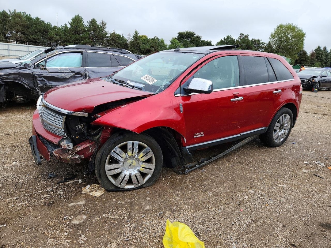 Вид 2008 LINCOLN MKX, угол 1
