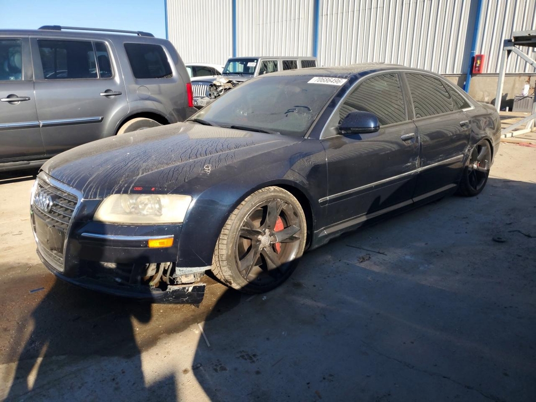 Vista de 2009 AUDI A8 4.2 QUATTRO, ángulo 1