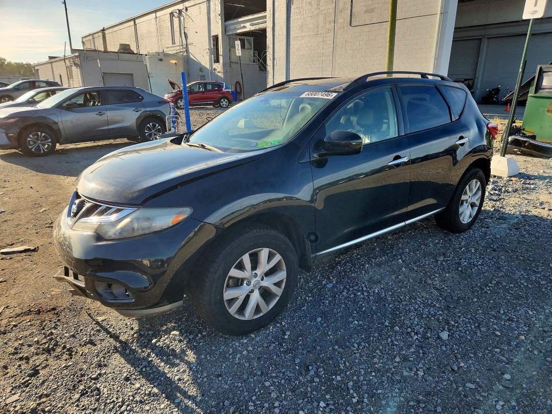 Vista de 2013 NISSAN MURANO S, ángulo 1