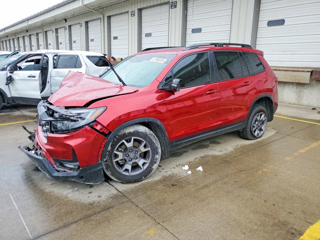 Vue de 2022 HONDA PASSPORT TRAIL SPORT, angle 1